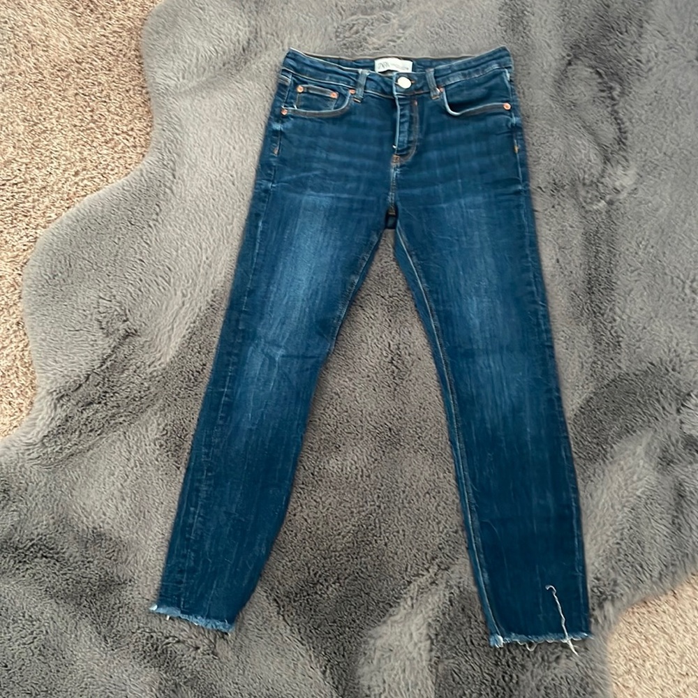 Zara Signature Denim, skinny ankle